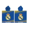  Real Madrid Blue strand törölköző poncsó 55x110 cm