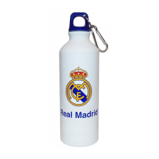 Real Madrid Emblem alumínium kulacs akasztóval 500 ml kulacs, kulacstartó