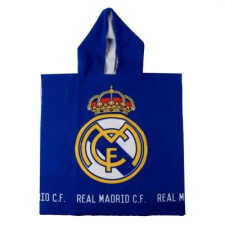 Real Madrid gyorsan száradó poncsó gyerekeknek 55x55cm lakástextília