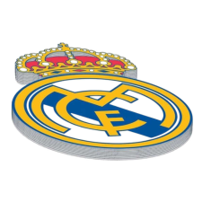  Real Madrid jegyzetfüzet címer alakú füzet