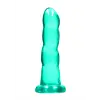 Real Rock Crystal Non-Realistic Dildo with Suction Cup -17cm
