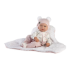  Realisztikus baba puha textiltesttel - 38 cm