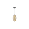 Reality Irma Pendant lamp LED Size:33*22*120cm 1x15W 1200Lm 3000K. Shade in Glass amber  - REAL-330401-06