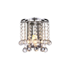 Reality London crystal  Wall lamp,chromeCrystal hanging beads1*E14 Max.40W,bulb excl.Size:18*12*19cm  - REAL-227701-06