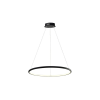Reality Ragi Modern Pendant LightAlu. and Glass and IronMatt BlackLED 4000K 36W; 80lm/W;25000hours;CRI≧80; A+Overallsize:D620*H1200MM - REAL-334621-02