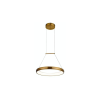 Reality Thea Pendant lightAlu.and Acrylic and IronBrushed gold darkLED 24W; 80lm/W;4000K25000hours;CRI≧80;A+Size:D400xH1200mm - REAL-338211-33