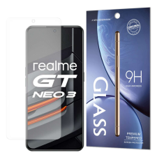 Realme Edzett üveg 9H edzett üveg Realme GT Neo 3 (csomagolás - boríték) mobiltelefon kellék