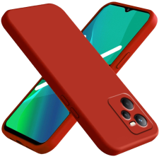 Realme Realme C35 Telefontok - piros szilikon tok tok és táska