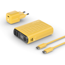 RealPower PB-10000 Power Bank 10000mAh Sárga power bank