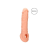 REALROCK Penis Sleeve 8 - péniszköpeny (21cm) - natúr