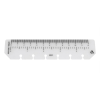 REALSYSTEM 12cm Vonalzó gyűrűs naptár kiegészítő (3300-00)