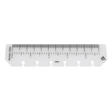 REALSYSTEM 12cm Vonalzó gyűrűs naptár kiegészítő (3300-00) vonalzó