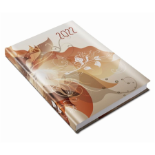  Realsystem 2022-es Picture 5321-61 virágminta A5 napi beosztású határidőnapló határidőnapló