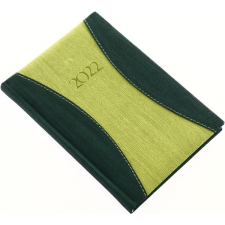  Realsystem 2022-es PrémiumA 9412-78 B6 zöld zsebnaptár naptár, kalendárium