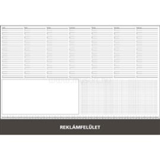 REALSYSTEM 2023-as 7141-01 fekete asztali könyöklő (7141-01) naptár, kalendárium