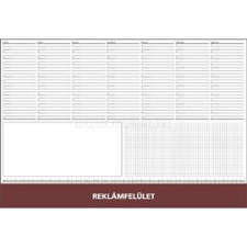 REALSYSTEM 2023-as 7141-09 bordó asztali könyöklő (7141-09) naptár, kalendárium