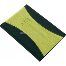 REALSYSTEM 2023-as PrémiumA 9612-78 B5 heti beosztású zöld határidőnapló (9612-78) határidőnapló