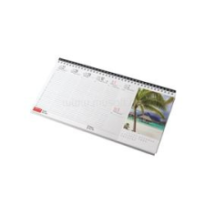 REALSYSTEM 2023-as Sziget 7971-01 képes fekete asztali naptár (7971-01) naptár, kalendárium