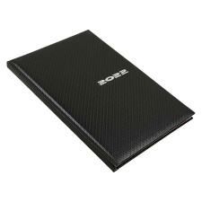 REALSYSTEM Carbon, B5 heti beosztású határidőnapló, Acél határidőnapló