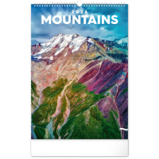 REALSYSTEM Falinaptár képes 330×460mm Mountains Realsystem 2026. naptár, kalendárium