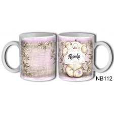  Rebeka bögre tányér és evőeszköz