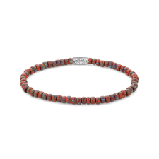 Rebel & Rose Bracelet Glass Rocks Red Jazz RR-40117-S-S ladies, karkötő