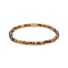Rebel & Rose Bracelet Glass Rocks Tiger RR-40114-G-S ladies, karkötő