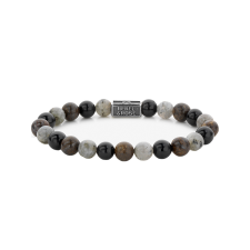 Rebel & Rose Bracelet Mix Brown 925 RR-8S007-S-L+ mens, karkötő