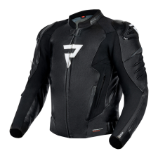 Rebelhorn Veloce motoros bőr kabát fekete-fehér motoros kabát