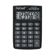 Rebell HC108 zsebszámológép 8 számjegyes számológép