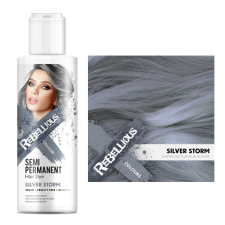 Rebellious Colour - Hajszínező Krém - Silver Storm 100ml hajfesték, színező