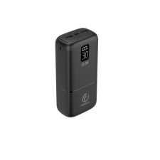 Rebeltec P30 LCDPD 30000mAh Powerbank - Fekete (RBLAKT00023) power bank