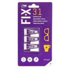 Rebiop Pillanatragasztó FIX 31 1 g 3 db TKK ragasztó