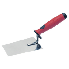 Rebiop Rozsdamentes kanál gumi nyéllel 120 mm kőműves és burkoló szerszám