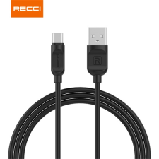 Recci Kab recci rct-p200b typec-usb kábel, fekete - 2m 6955482576182 kábel és adapter