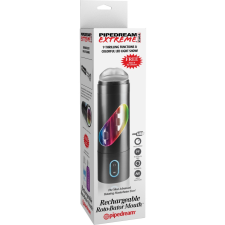  Rechargeable Roto-Bator Mouth Black/Clear/Multi maszturbátor