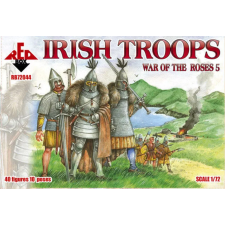  Red Box Irish troops, War of the Roses 5 1:72 (RB72044) makett