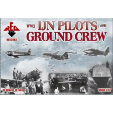  Red Box WW2 IJN pilots and ground crew 1:72 (RB72053) makett