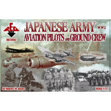  Red Box WW2 Japanese Army Aviation pilots a.grcr 1:72 (RB72052) makett