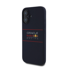 Red Bull Horizontal Logo iPhone 16 Plus szilikon MagSafe tok, tengerészkék tok és táska