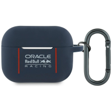 Red Bull RBAP2SIVSV Silicone Logo & Lines tok AirPods Pro 2 - piros fülhallgató, fejhallgató tok