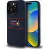 Red Bull RBHMP16X24SIHSRV Silicone Horizontal Logo Magsafe-Kompatibilis Tok iPhone 16 Pro Max - Sötétkék (RBHMP16X24SIHSRV)