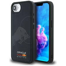 Red Bull RBHMPSE424PUBUFV Meshed Debossed Bull MagSafe-kompatibilis tok iPhone 16e - tengerészkék tok és táska