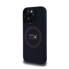 Red Bull Red Ring iPhone 15 Pro Max szilikon MagSafe tok, tengerészkék tok és táska