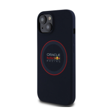 Red Bull Red Ring iPhone 15 szilikon MagSafe tok, tengerészkék tok és táska