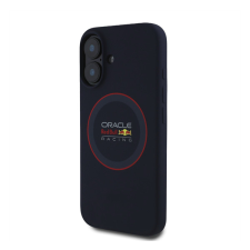 Red Bull Red Ring iPhone 16 szilikon MagSafe tok, tengerészkék tok és táska