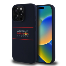 Red Bull Silicone Horizontal Logo MagSafe tok iPhone 15 Pro készülékhez tengerészkék tok és táska