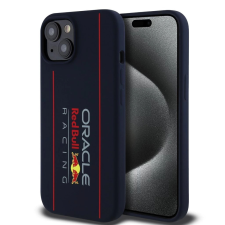 Red Bull Silicone Vertical Logo MagSafe tok iPhone 15 készülékhez tengerészkék tok és táska