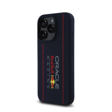 Red Bull Vertical Logo iPhone 16 Pro Max szilikon MagSafe tok, tengerészkék tok és táska