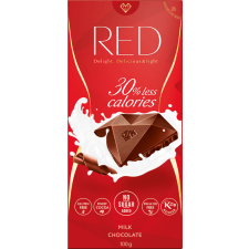 RED Delight Tejcsokoládé édesítőszerekkel 100 g diabetikus termék